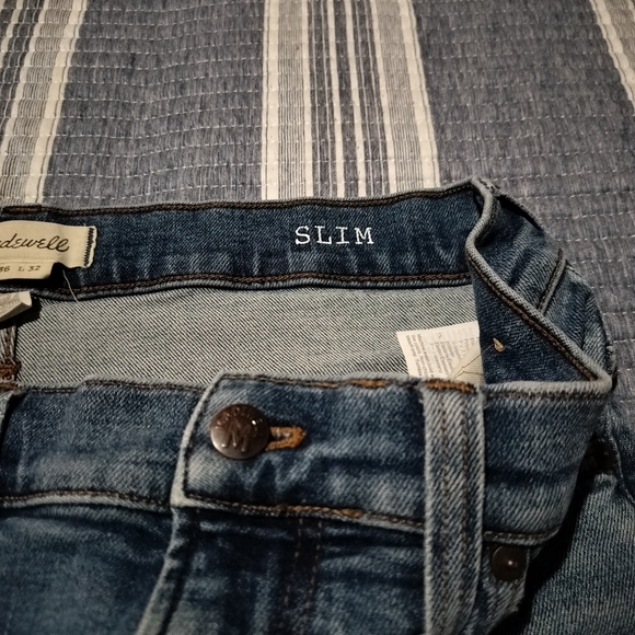 Madewell Men's Indigo Slim Jeans - Picture 3 of 16